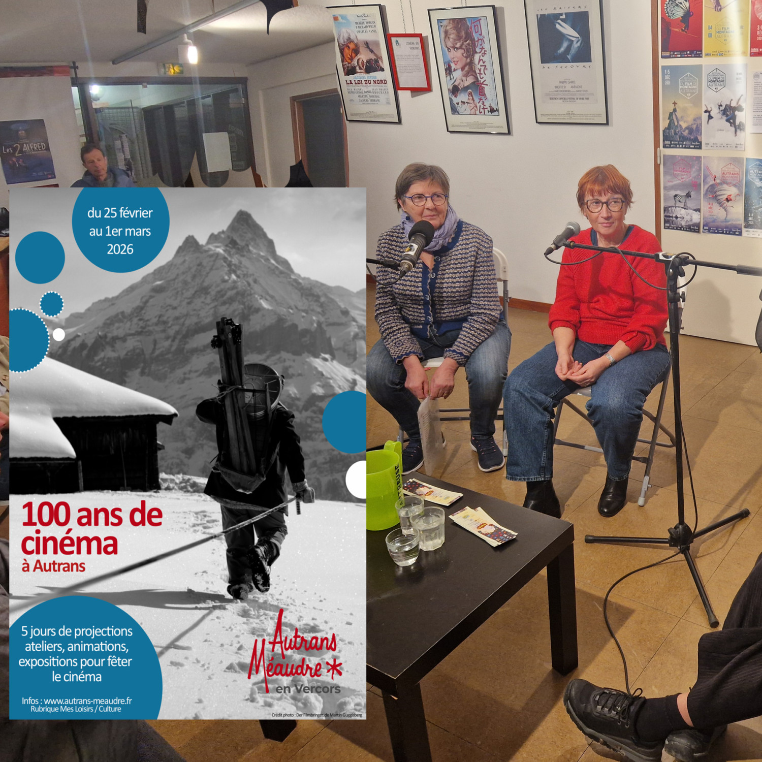 Le cinéma d'Autrans fête ses 100 ans et si on parlait cinoche 